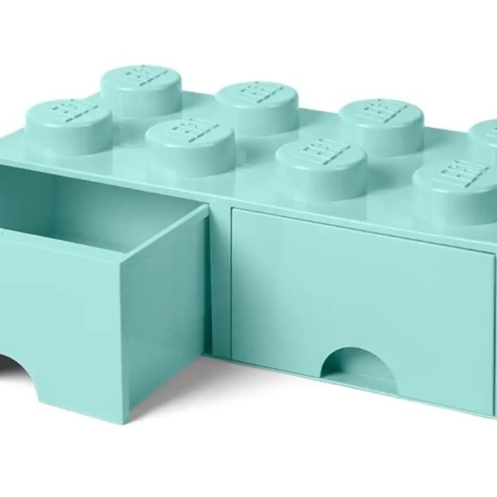 LEGO Storage Brick Drawers - AQUA